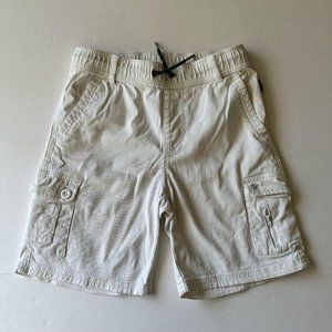 Ring of Fire White Boys Cargo Drawstrings Shorts Size M